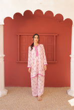 Lilac Blossom Silk Lawn Printed Suit - 2PC