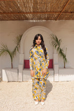 Sunlit Azure Lawn Printed Suit - 2PC